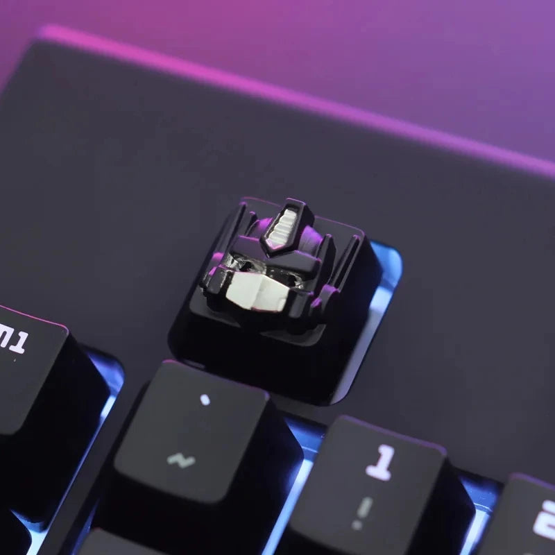1Pc Zinc Aluminium Alloy Key Cap Mechanical Keyboard Keycap for CSGO OW Dota 2 PUBG WOW LOL R4 Height Stereoscopic Relief