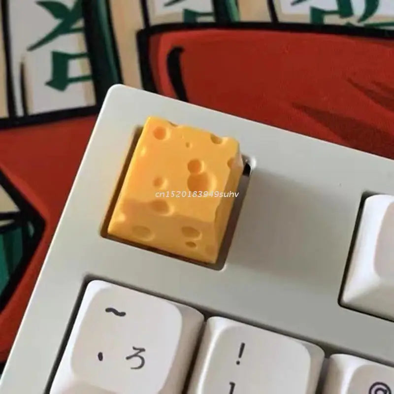 Resin Keycap ESC Mechanical Keyboard Key Caps for Cherry MX Switches Keyboards DIY Key Personality CHEESE CAKE R4