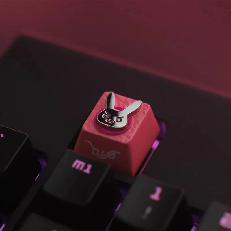 1Pc Zinc Aluminium Alloy Key Cap Mechanical Keyboard Keycap for CSGO OW Dota 2 PUBG WOW LOL R4 Height Stereoscopic Relief