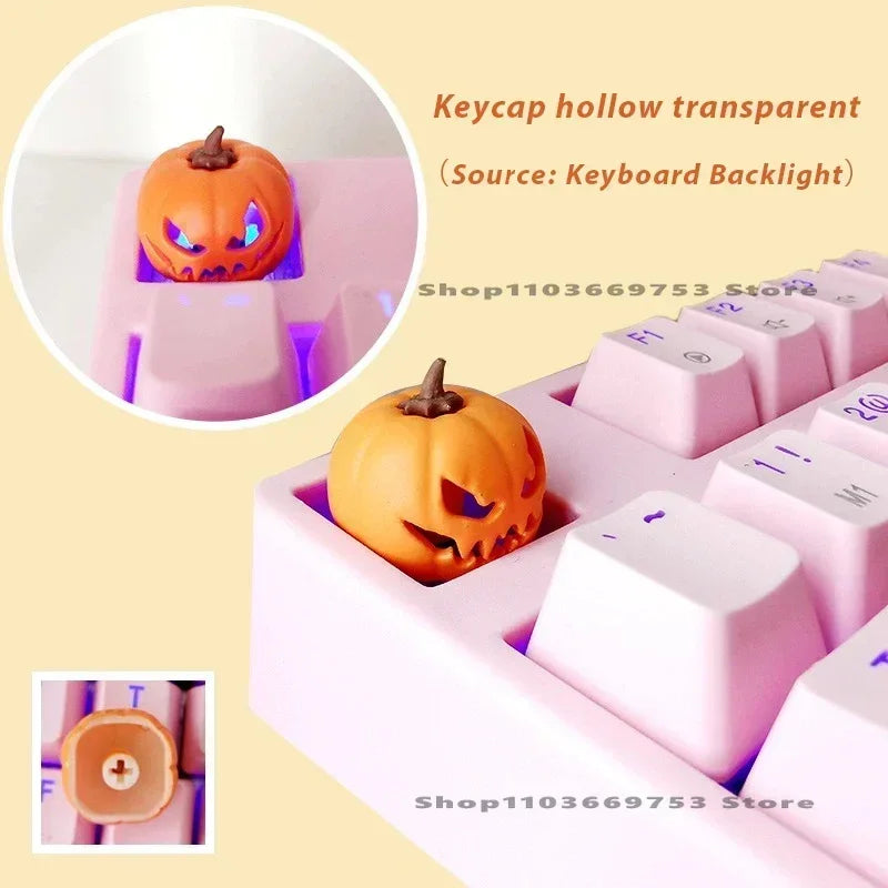 Pokemon Keycaps Pikachu Squirtle Mewtwo Kawaii Keyboard Cap for Cross Shaft Mechanical Keyboard Resin Keycap Stereo Key Cap