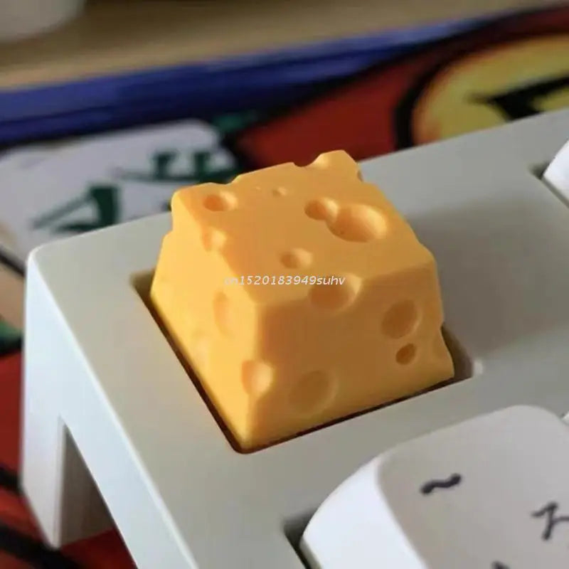 Resin Keycap ESC Mechanical Keyboard Key Caps for Cherry MX Switches Keyboards DIY Key Personality CHEESE CAKE R4