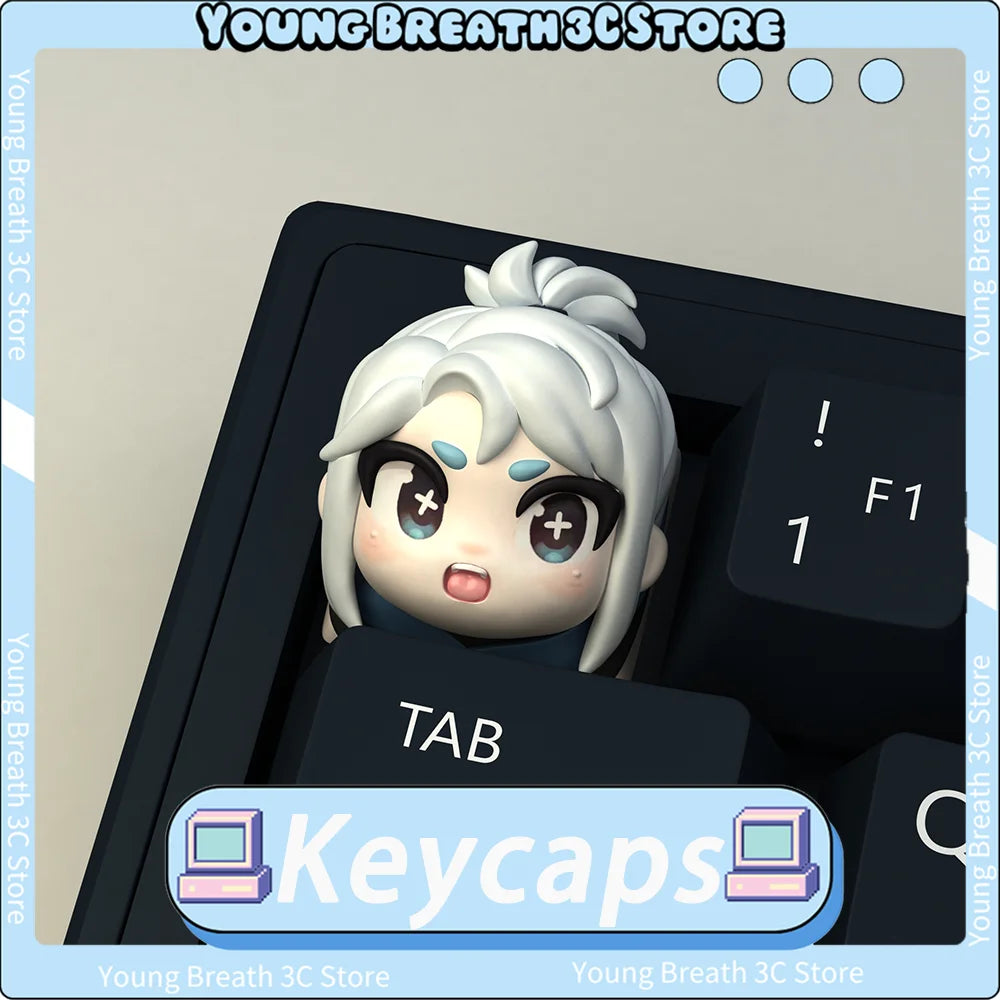 Valorant Mechanical Keyboard Keycaps Cute Originality PC Keycap Customize Single Esc Keyboard Keycaps for Game Accessories Gifts