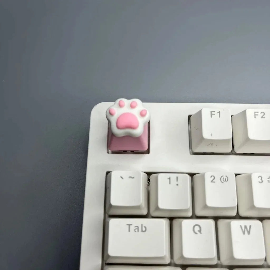 Pokemon Anime Cute Kirby Keycaps Mechanical Keyboard Accessories R4 ESC Cross Axis Cartoon Anime Keys Pink Girl 3D Lovely Keycap