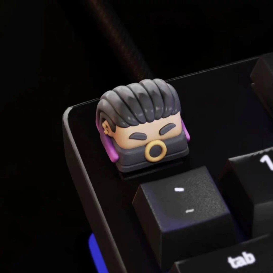 Valorant Mechanical Keyboard Keycaps Cute Originality PC Keycap Customize Single Esc Keyboard Keycaps for Game Accessories Gifts